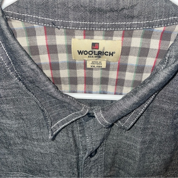 Woolrich Button Down Shirt Men’s Size XXL - Picture 2 of 3